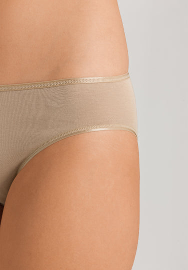 Cotton Seamless Hi Cut Brief | Iced Cappuccino 71626-2846